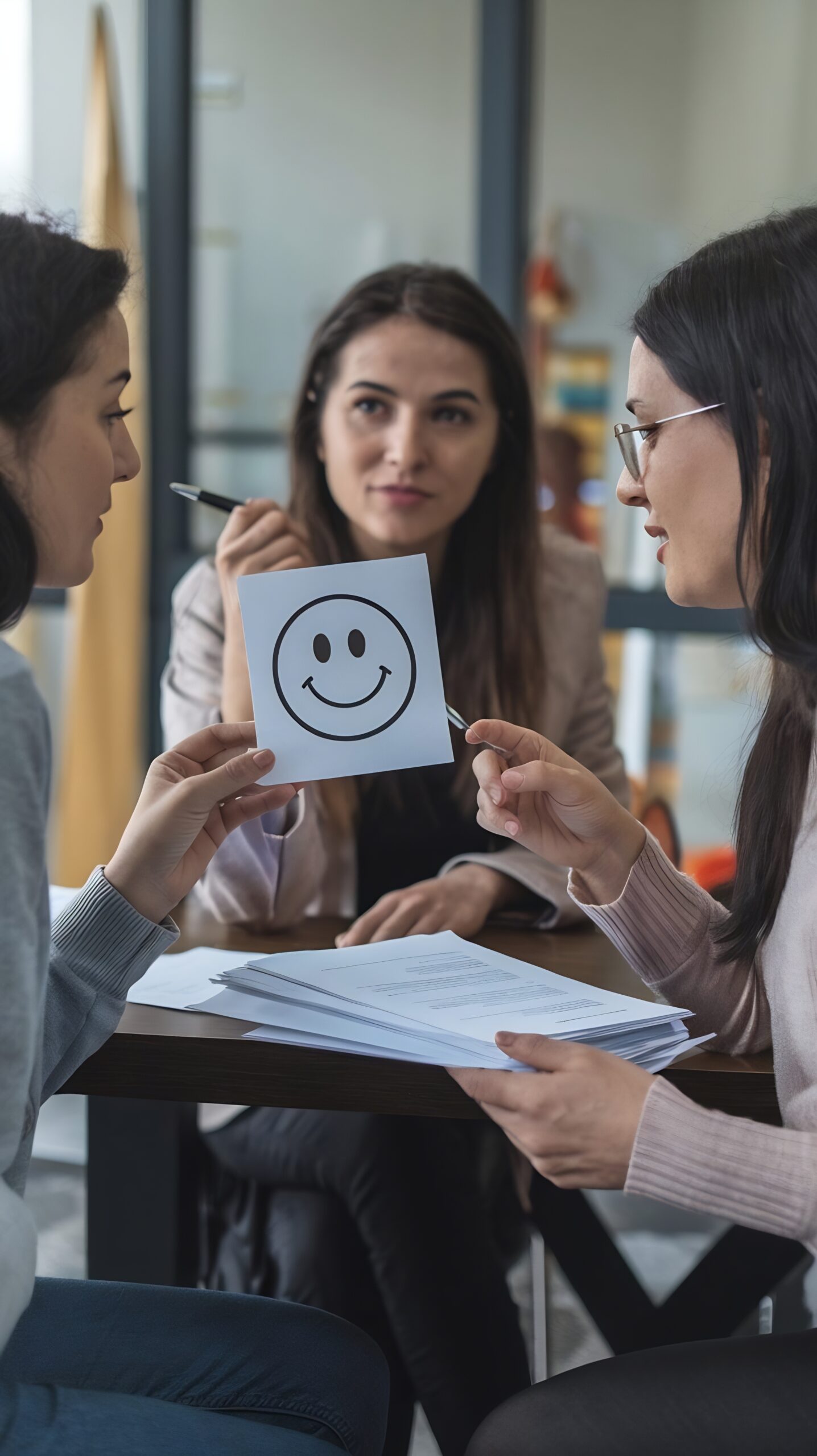 Colaboradores de Atemapp trabajando en bienestar emocional